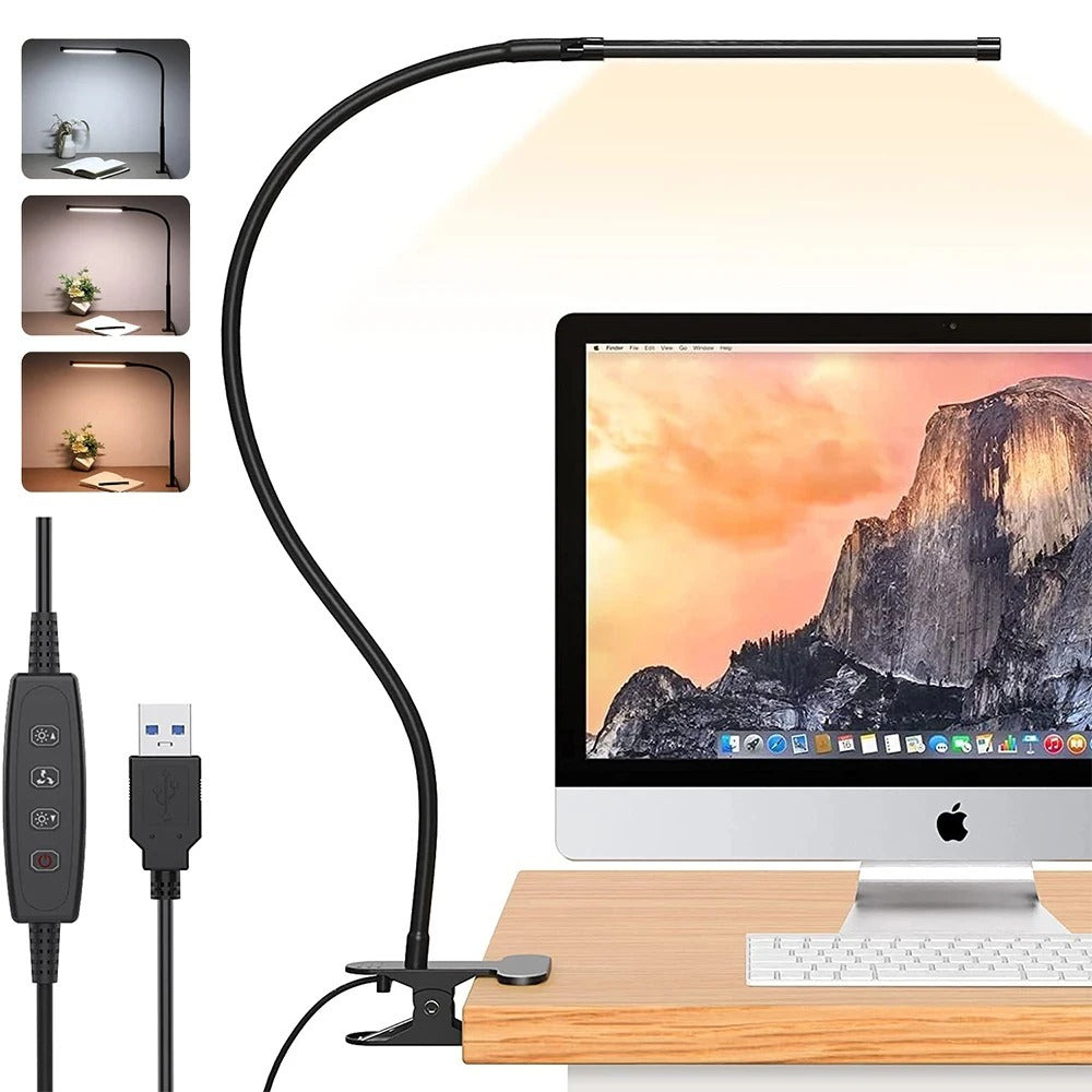 36 10W LED Dimmable Clip On Lamp — image 1