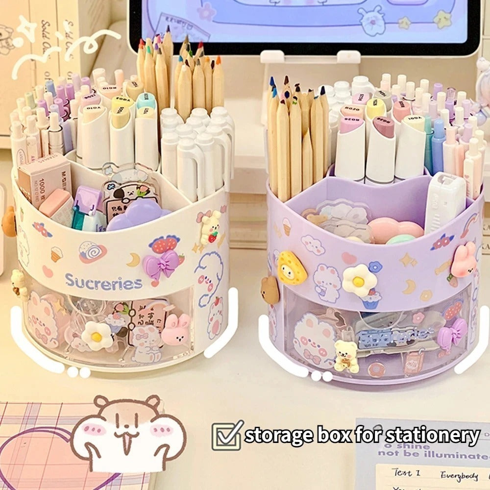 07 Cute Rotating Pen Holder — image 1