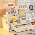 02 Wooden Pen Holder Desk Organizer — image 1