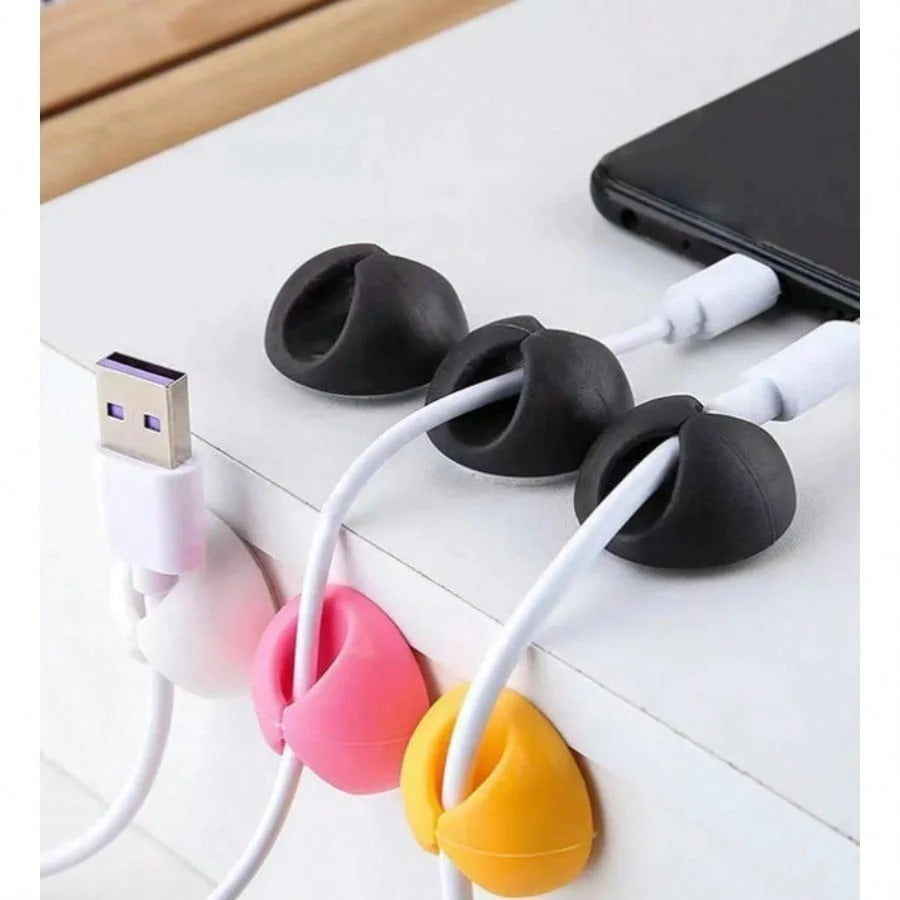 14 Desktop Cable Organizer Clips — image 1