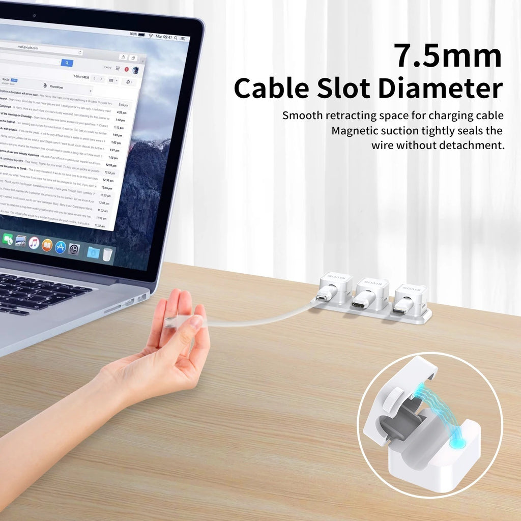 21 Cord Organizer Cable Clips 6plus1 — image 2