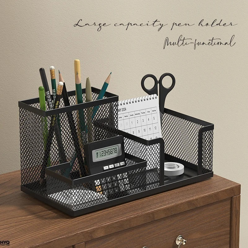 05 Mesh Desk Organizer 3 Compartments — image 2