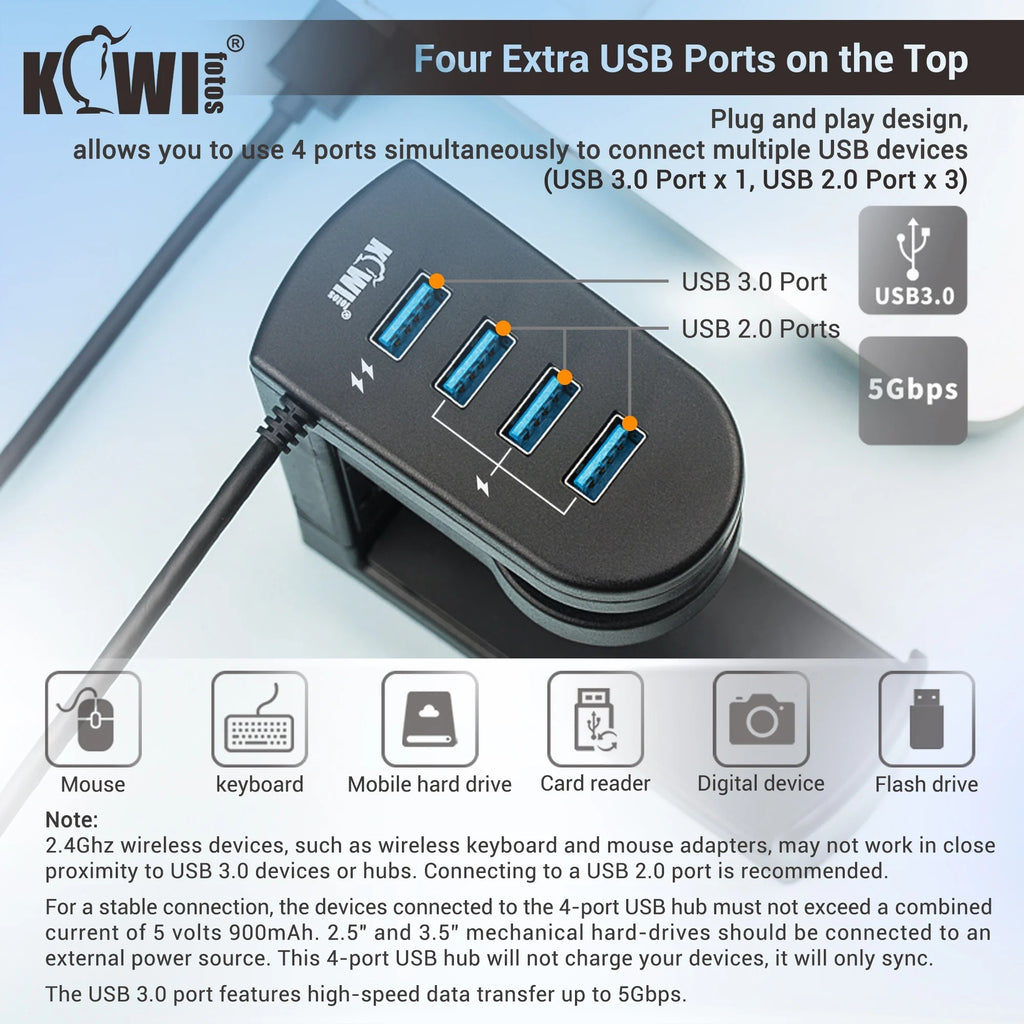 34 Under Desk Headphone Bracket USB — image 2