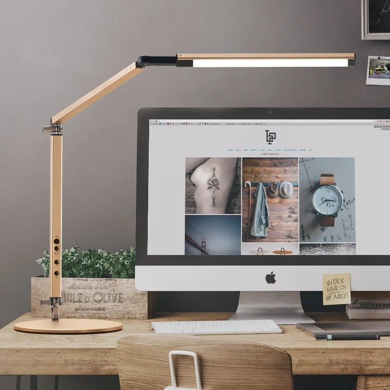 37 Modern LED Desk Lamp Swing Arm — image 2