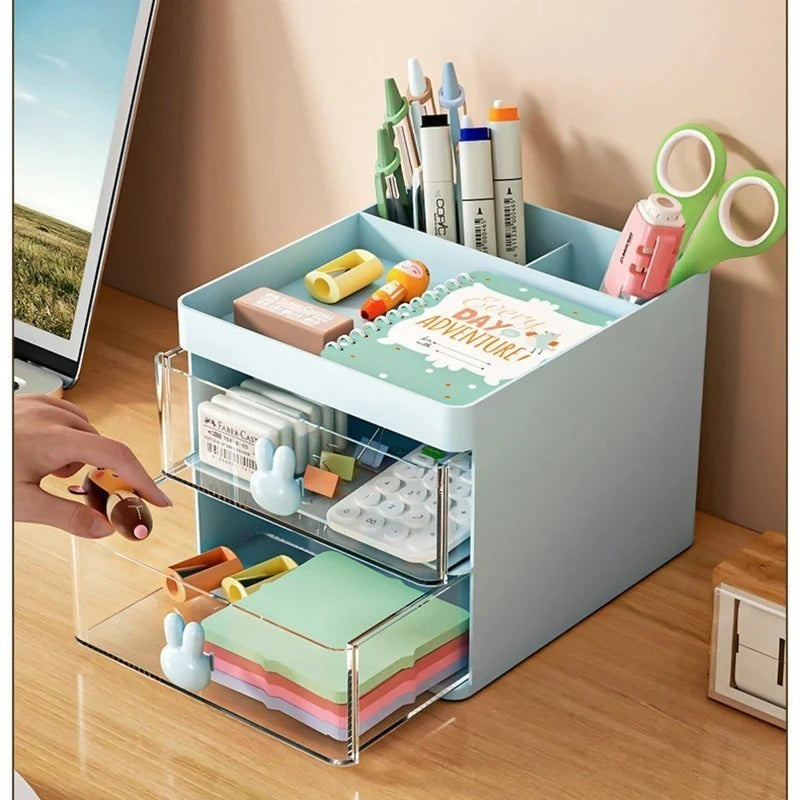 06 Small Desk Organizer With Drawer — image 3