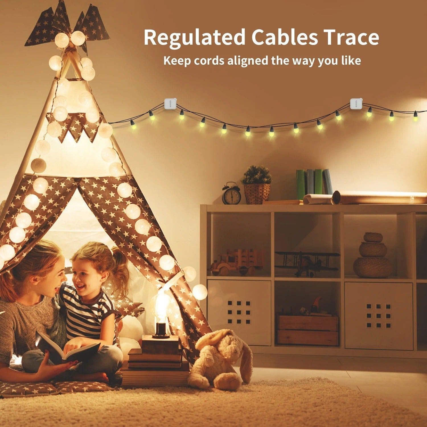 21 Cord Organizer Cable Clips 6plus1 — image 3