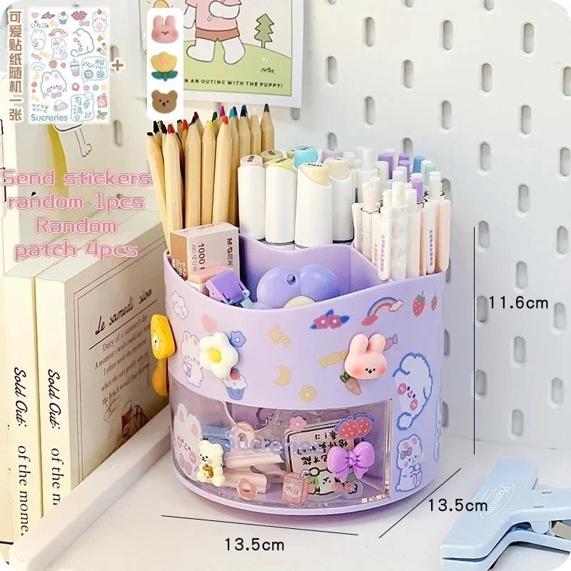 07 Cute Rotating Pen Holder — image 3