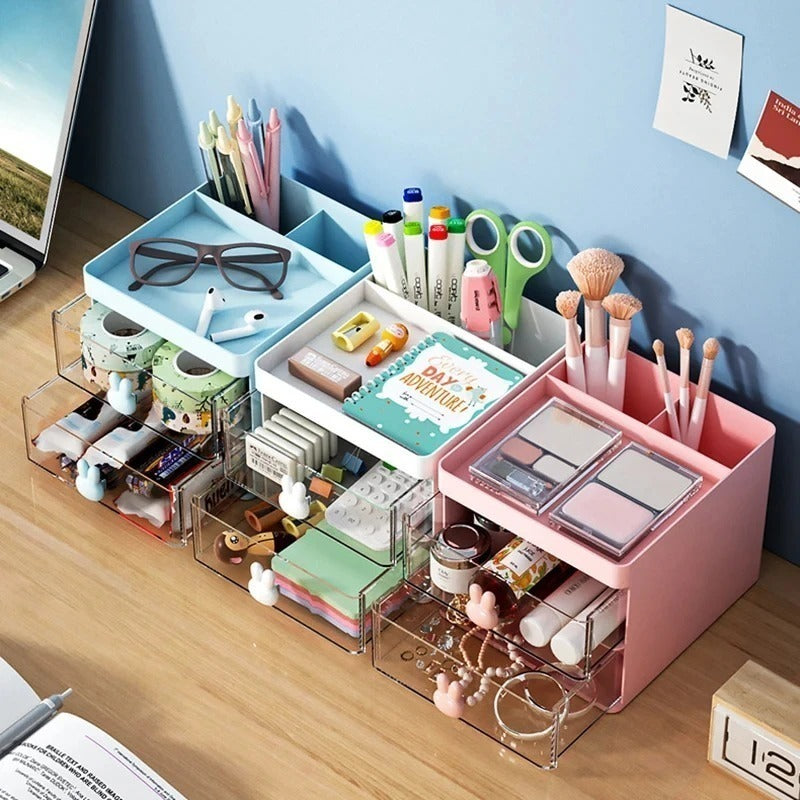 06 Small Desk Organizer With Drawer — image 4