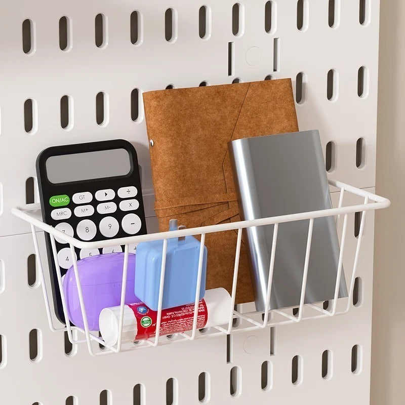 04 Plastic Desk Pegboard Organizer — image 5