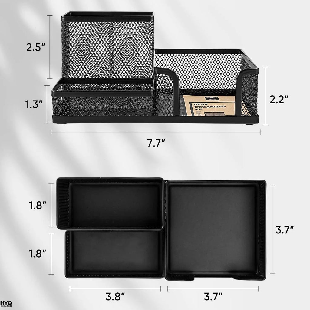05 Mesh Desk Organizer 3 Compartments — image 6